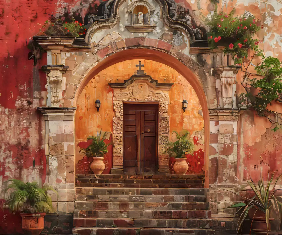 Santolugar 5’X4’2 Fleece (60 X 50 Inch) Backdrop