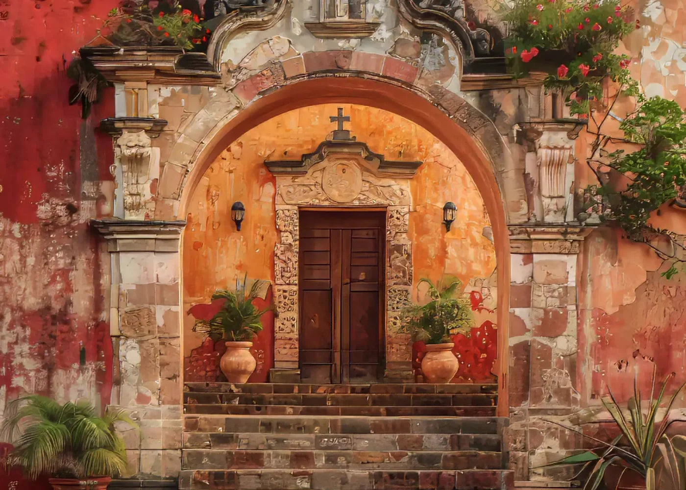Santolugar 7’X5’ Ultracloth (84 X 60 Inch) Backdrop