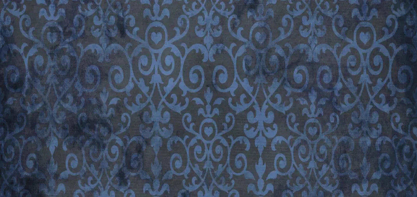 Sapphire Damask 16X8 Ultracloth ( 192 X 96 Inch ) Backdrop