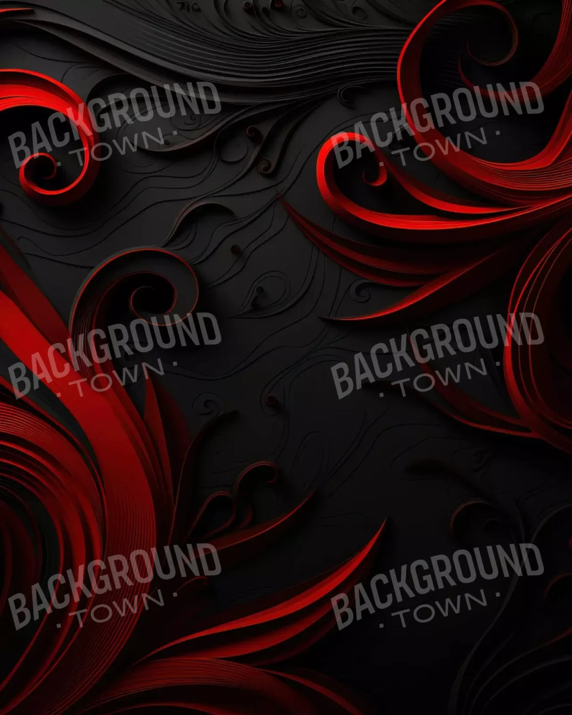 Scarlet And Onyx Quill Ii 8’X10’ Fleece (96 X 120 Inch) Backdrop