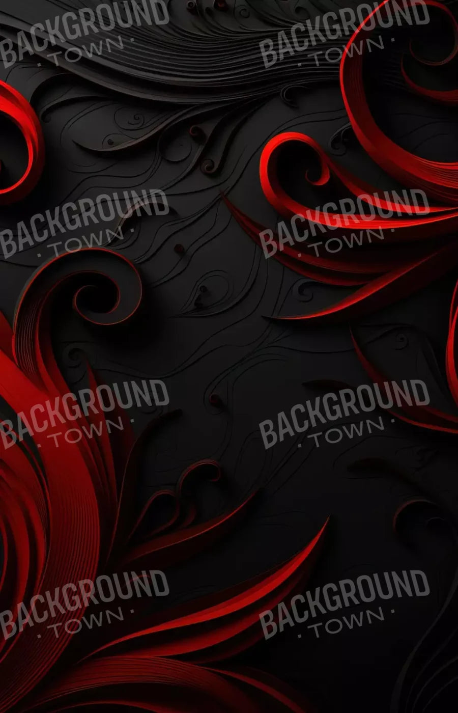 Scarlet And Onyx Quill Ii 9’X14’ Ultracloth (108 X 168 Inch) Backdrop