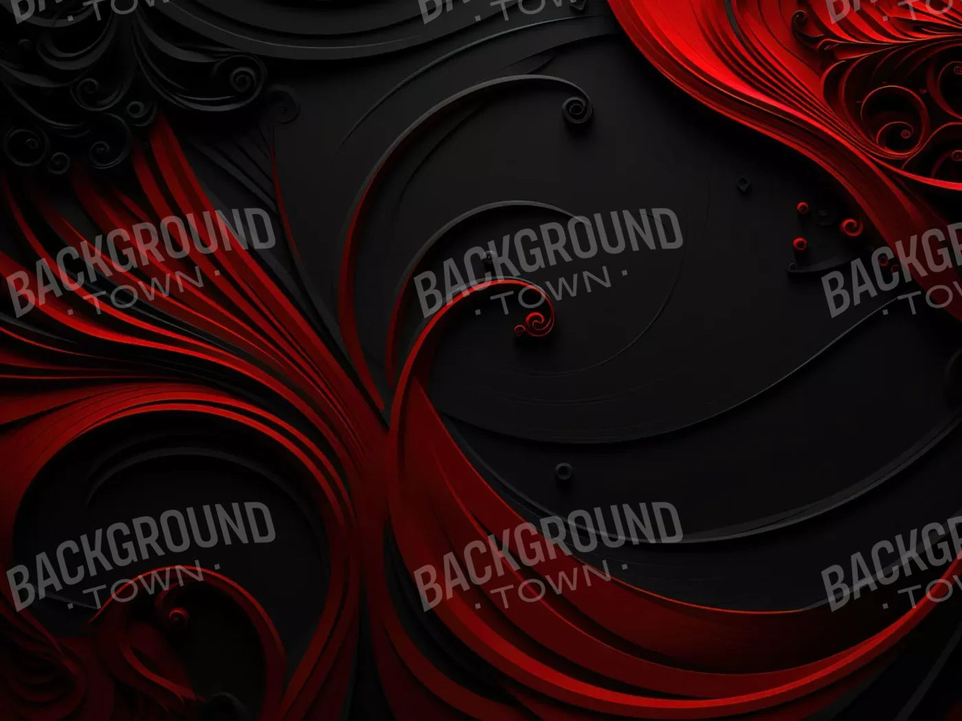 Scarlet And Onyx Quill I 6’8X5’ Fleece (80 X 60 Inch) Backdrop