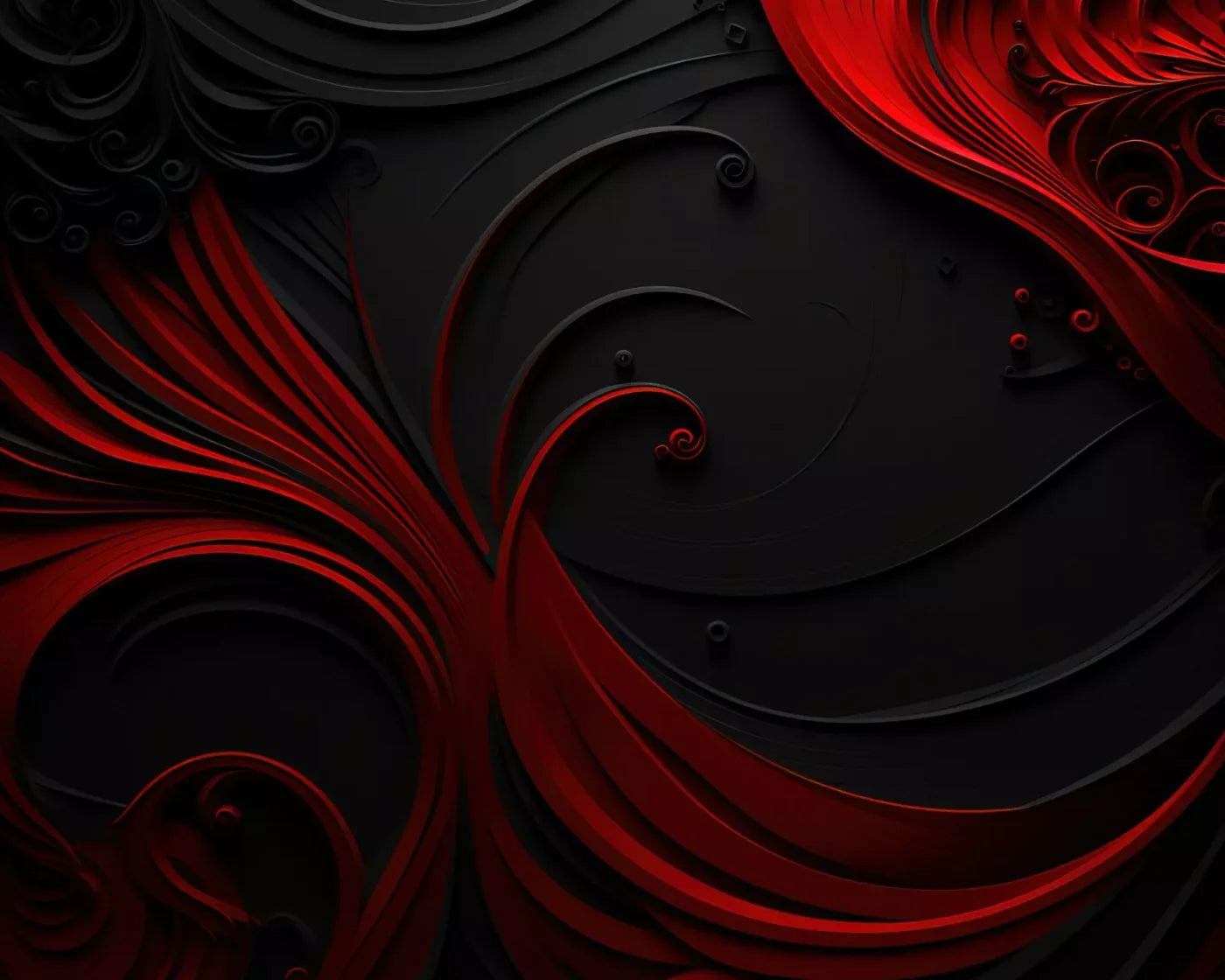 Scarlet And Onyx Quill I 10’X8’ Fleece (120 X 96 Inch) Backdrop