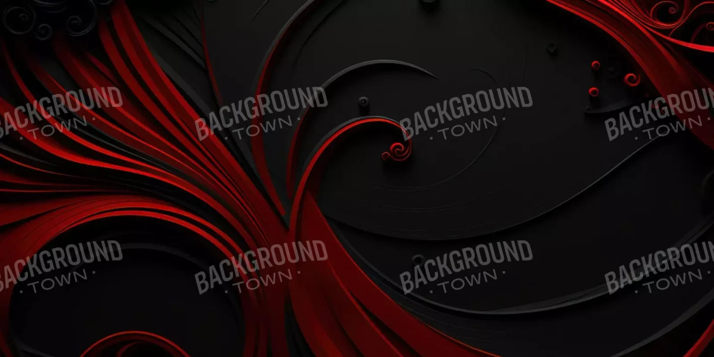Scarlet And Onyx Quill I 16’X8’ Ultracloth (192 X 96 Inch) Backdrop
