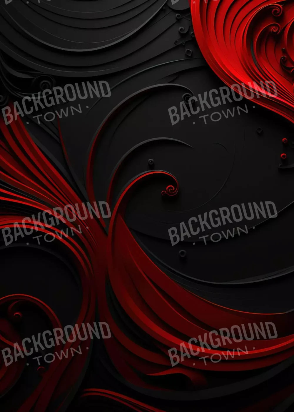 Scarlet And Onyx Quill I 5’X7’ Ultracloth (60 X 84 Inch) Backdrop