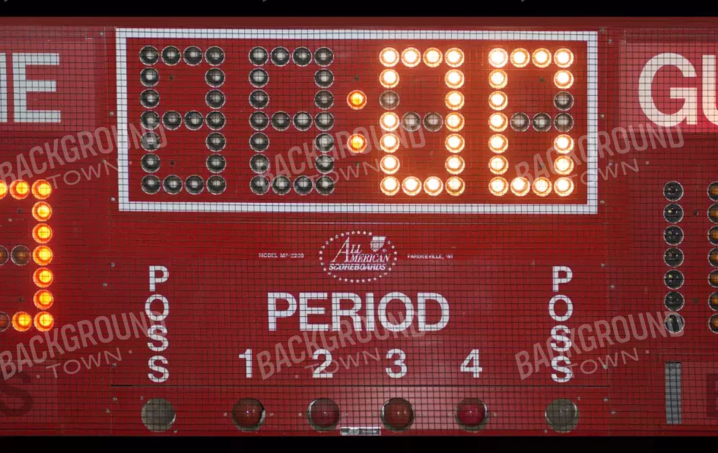 Red Sports Backdrop for Photography