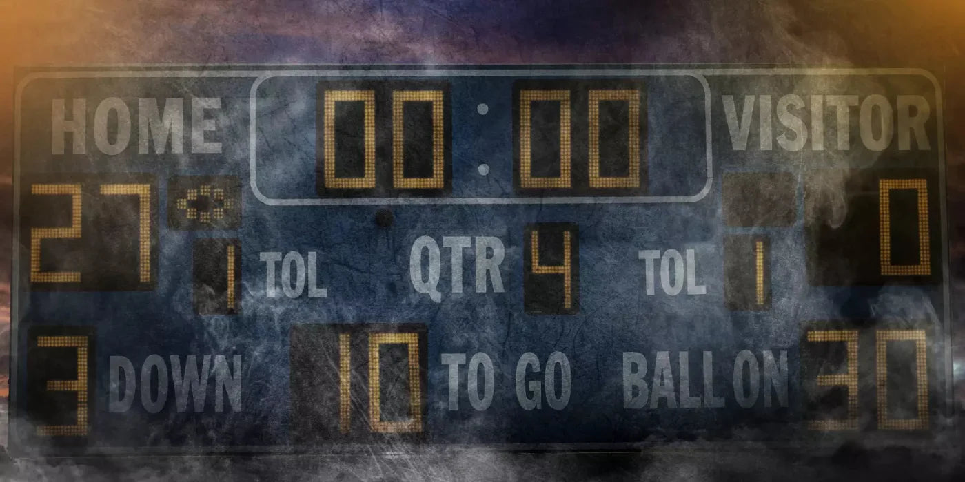 Scoreboard 20X10 Ultracloth ( 240 X 120 Inch ) Backdrop