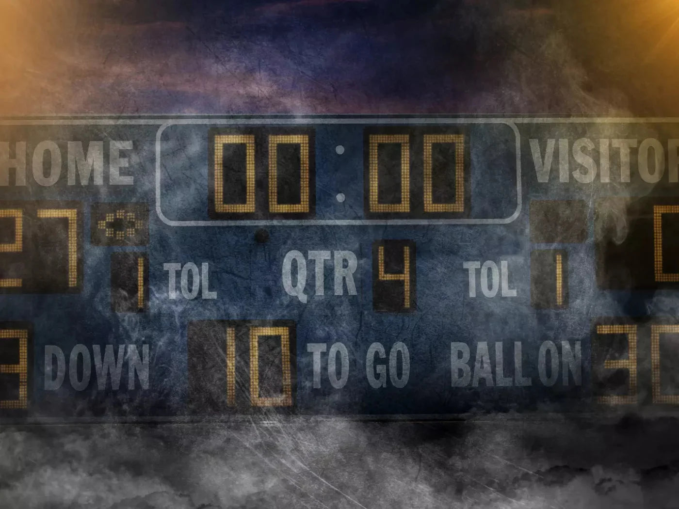 Scoreboard 7X5 Ultracloth ( 84 X 60 Inch ) Backdrop