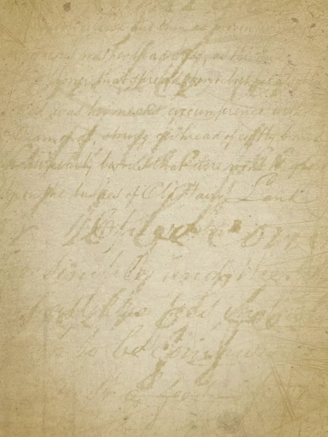 Script 5X68 Fleece ( 60 X 80 Inch ) Backdrop