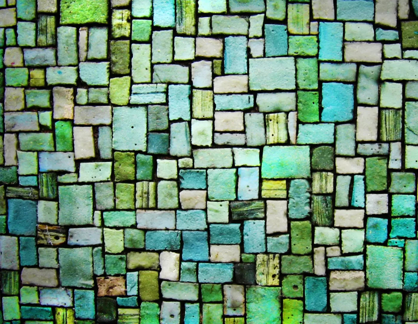 Sea Foam Tiles 8X6 Fleece ( 96 X 72 Inch ) Backdrop