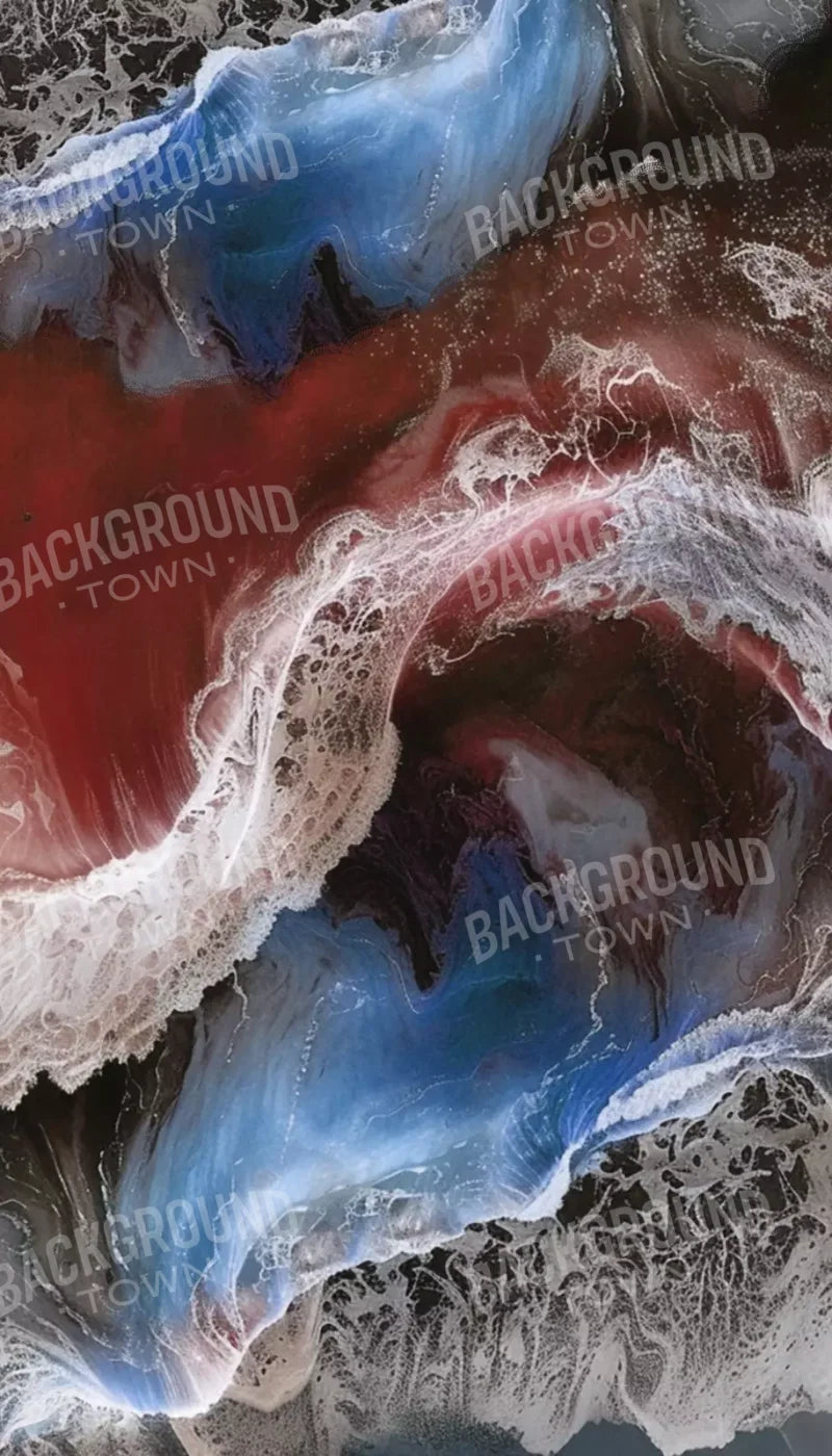 Sea Of Patriots 8’X14’ Ultracloth (96 X 168 Inch) Backdrop