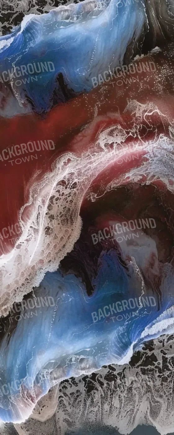 Sea Of Patriots 8’X20’ Ultracloth (96 X 240 Inch) Backdrop