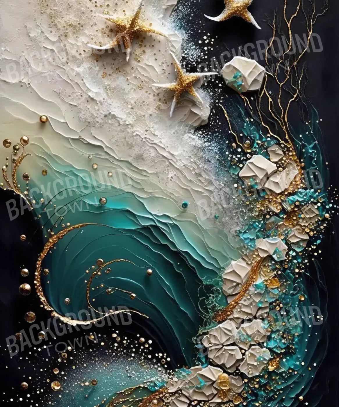 Black Textured Backdrop for Photography