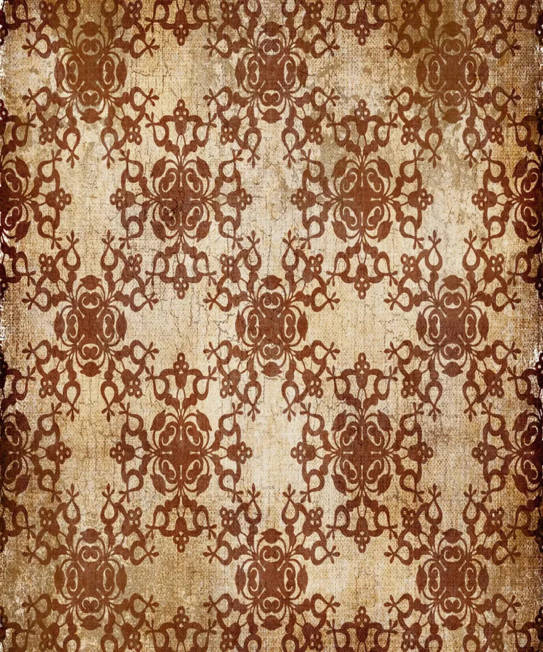 Beige Damask Backdrop for Photography