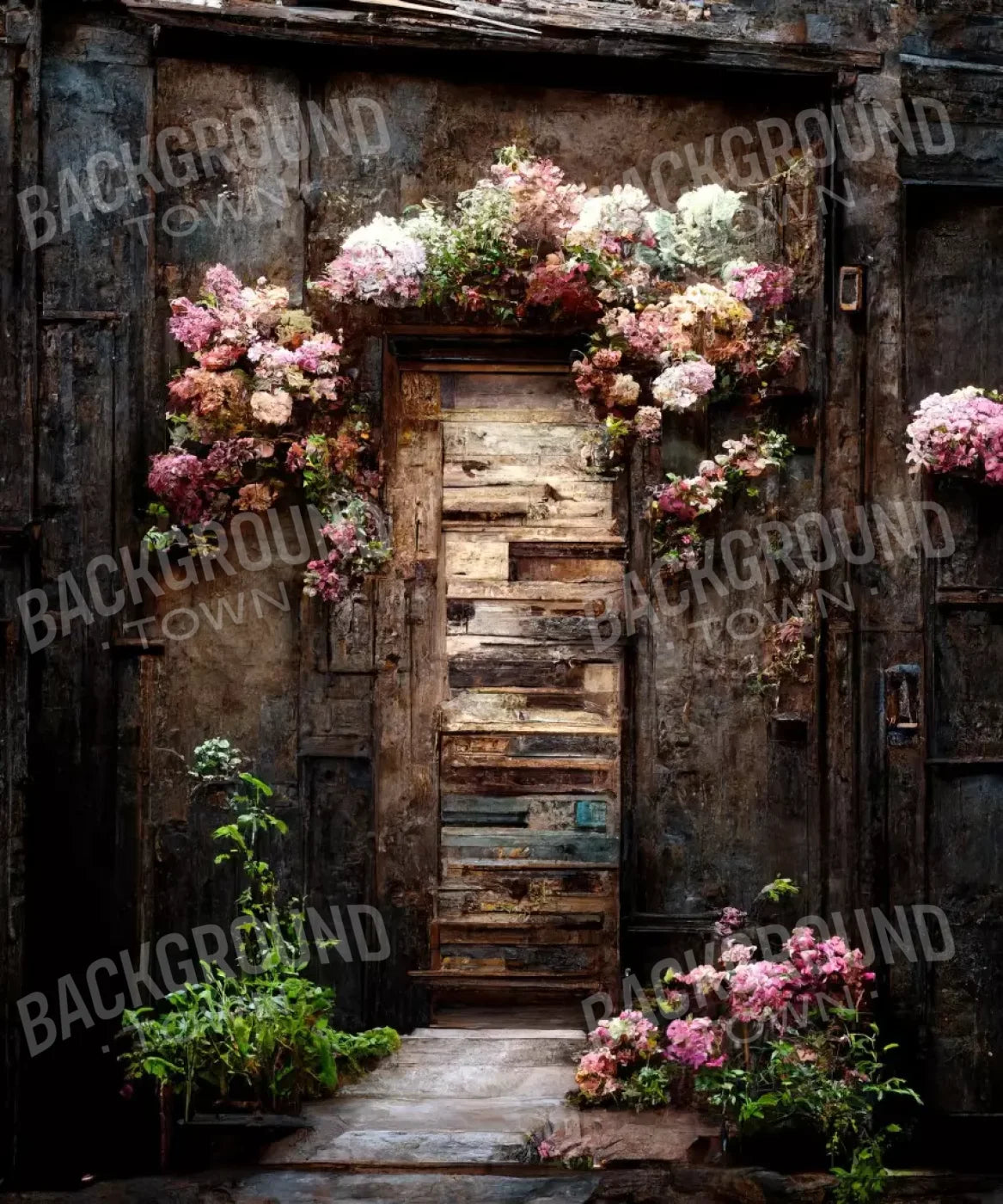 Brown Pink Backdrop for Photography