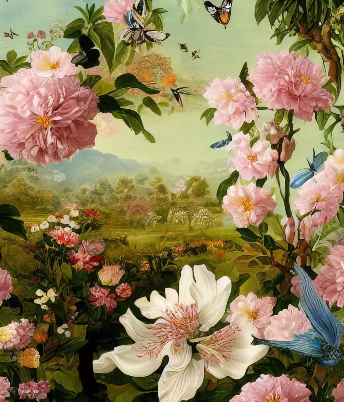 Secret Garden 1 10X12 Ultracloth ( 120 X 144 Inch ) Backdrop