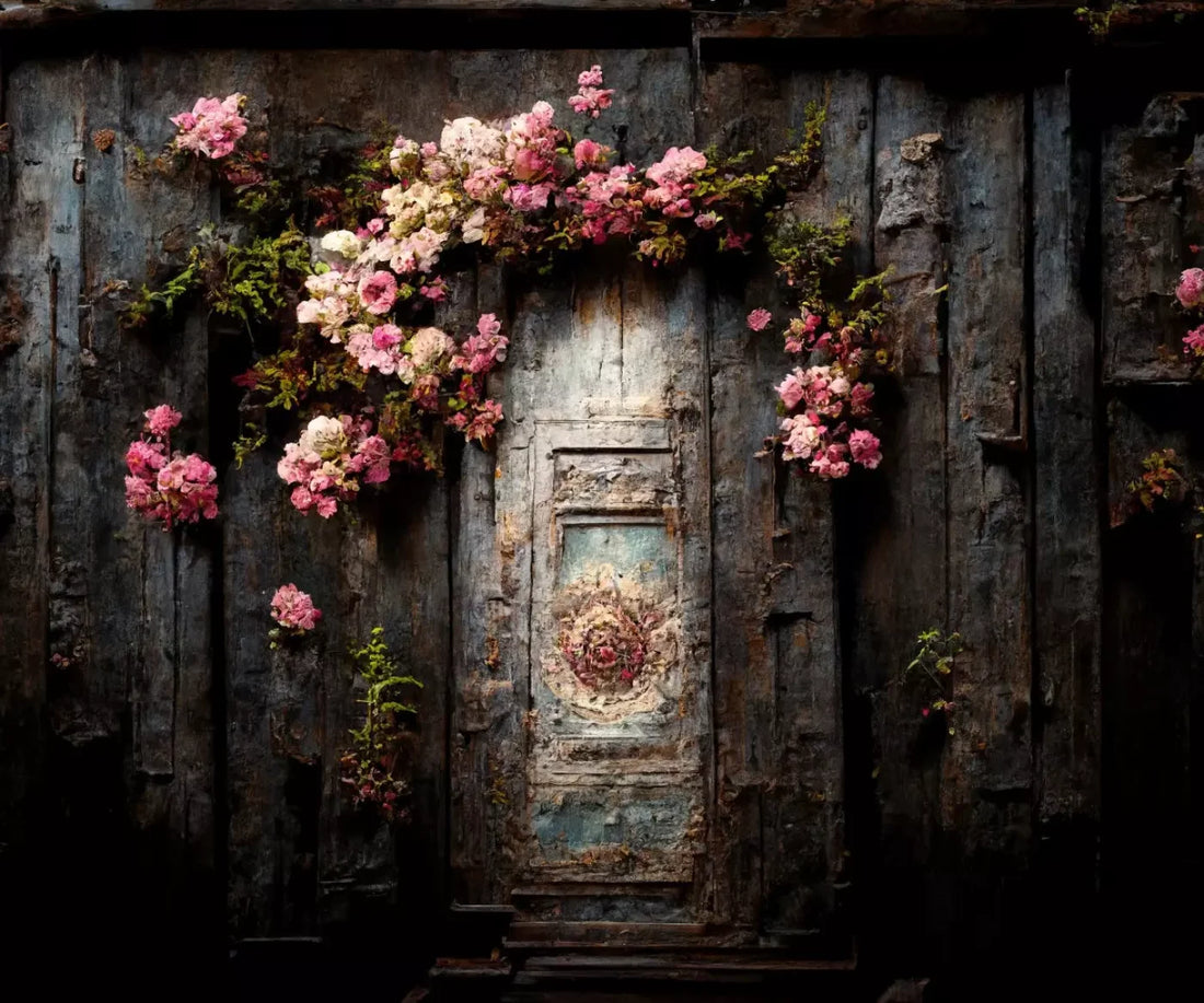 Secret Garden 5X42 Fleece ( 60 X 50 Inch ) Backdrop