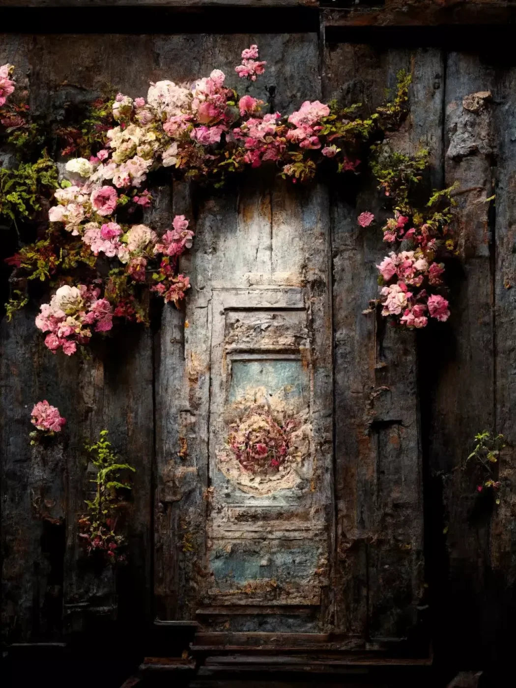 Secret Garden 5X7 Ultracloth ( 60 X 84 Inch ) Backdrop
