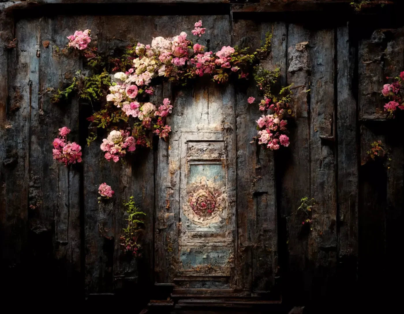 Secret Garden 8X6 Fleece ( 96 X 72 Inch ) Backdrop