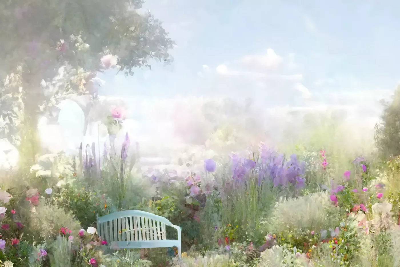 Secret Garden I 8X5 Ultracloth ( 96 X 60 Inch ) Backdrop