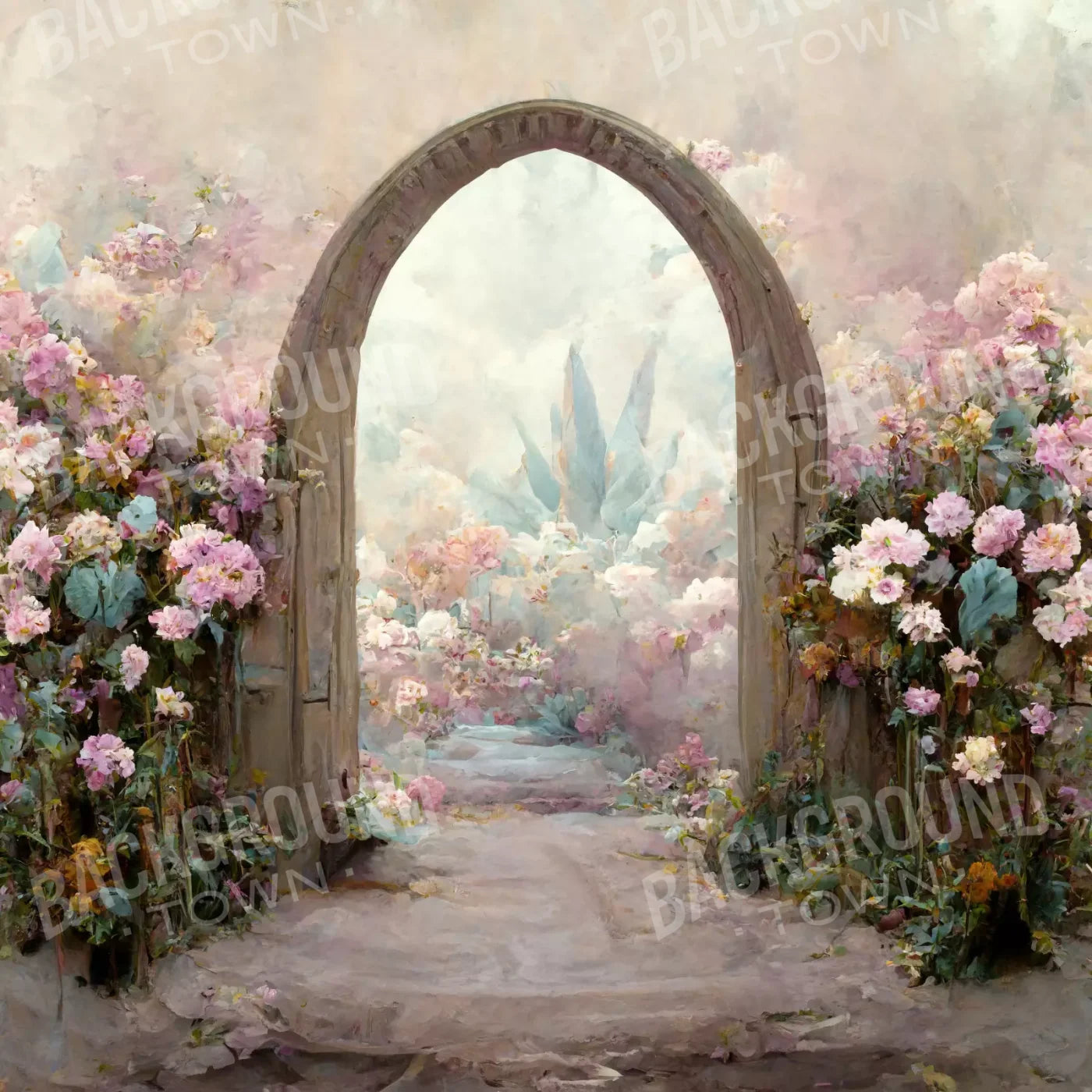 garden arch Backdrop for Photography