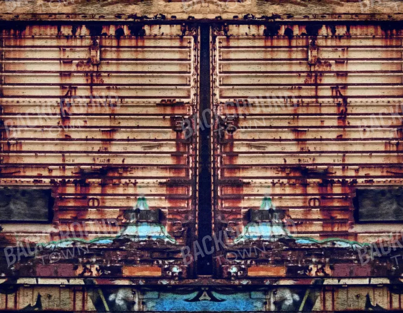 Seeing Double 8X6 Fleece ( 96 X 72 Inch ) Backdrop