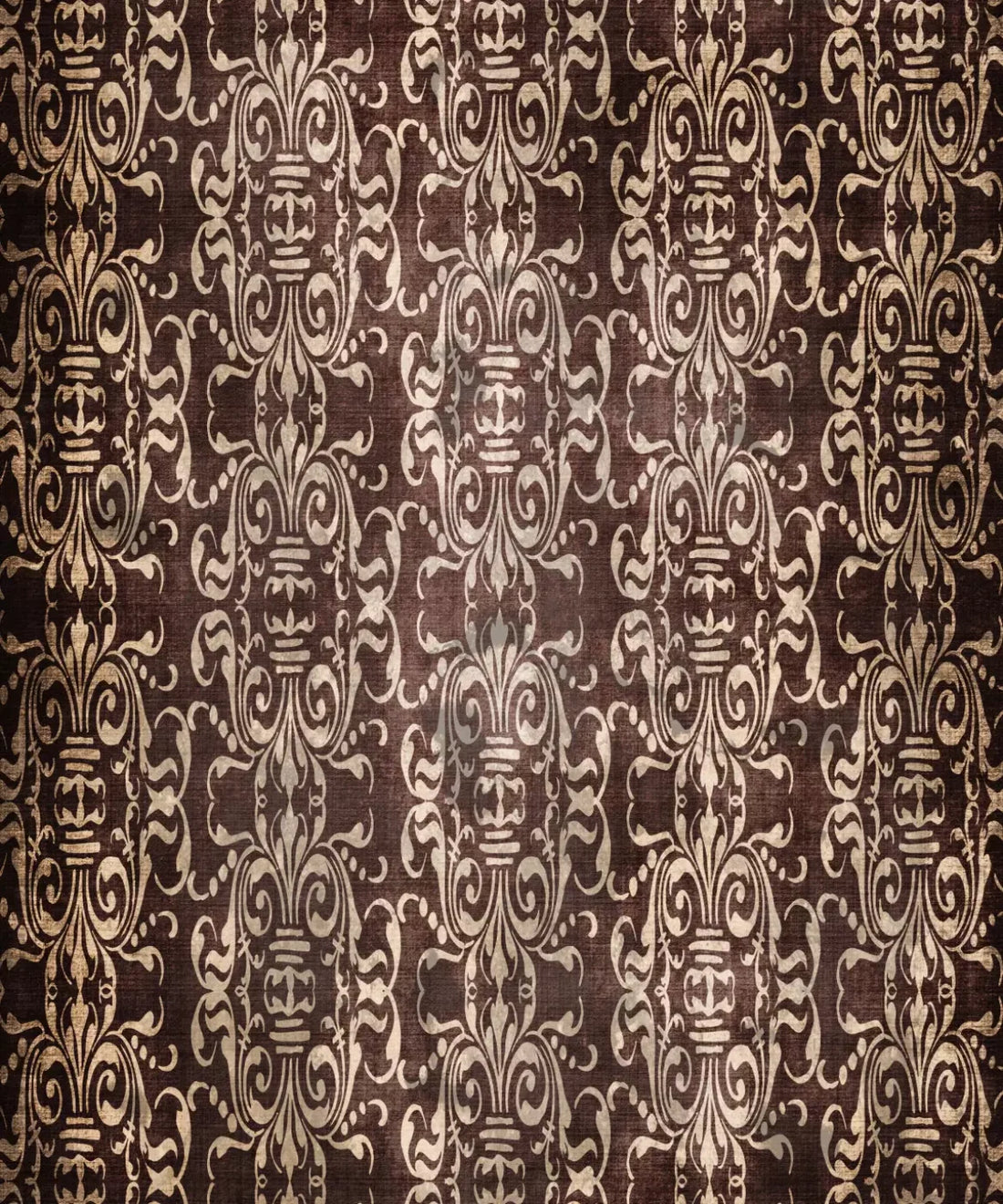 Brown Damask Backdrop for Photography