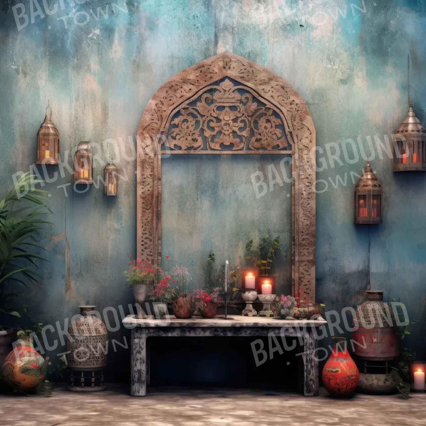 Serene Wall 8’x8’ Fleece (96 x 96 inch) Backdrop
