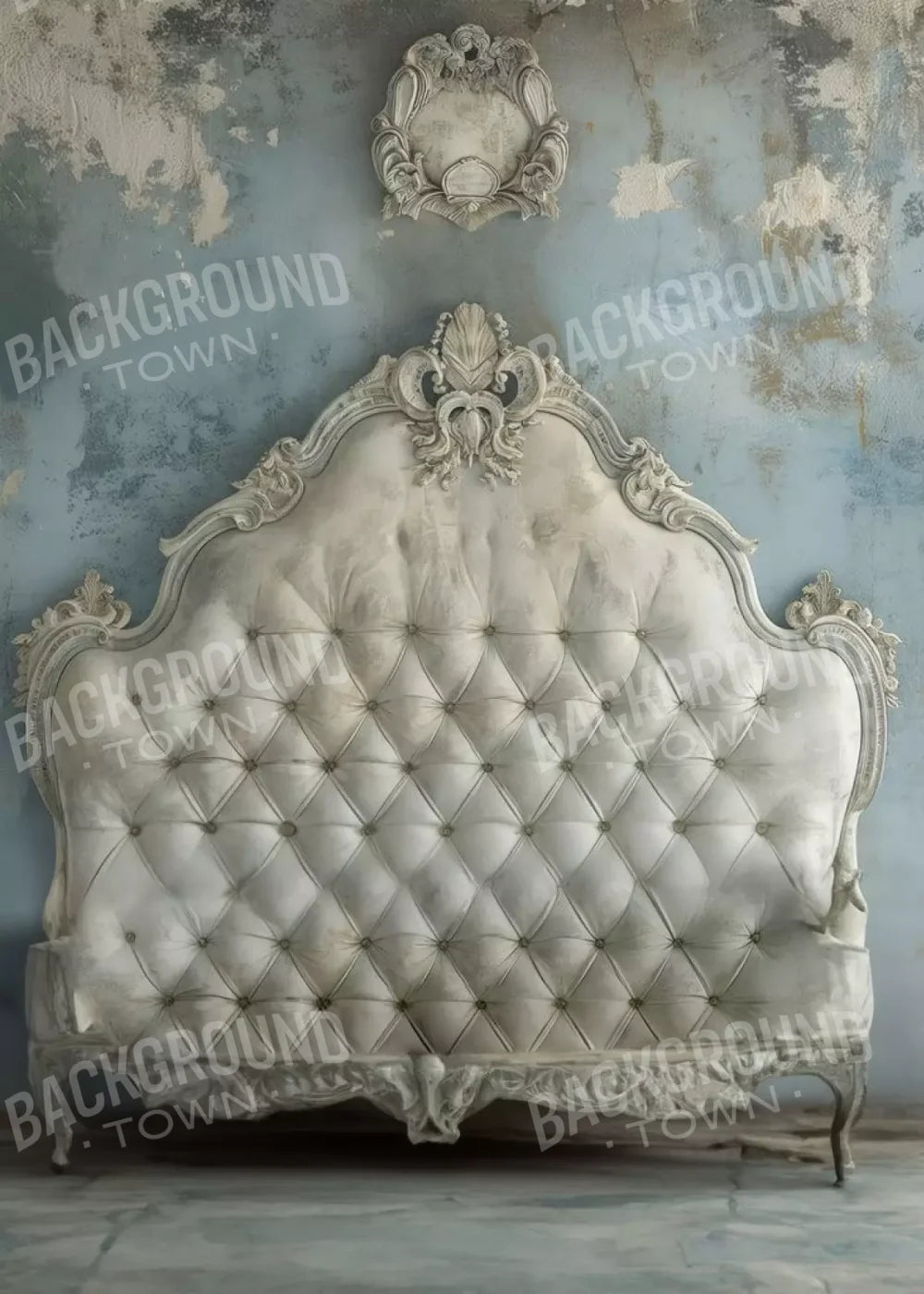 Shabby Chic Bedroom Wall 5’X7’ Ultracloth (60 X 84 Inch) Backdrop