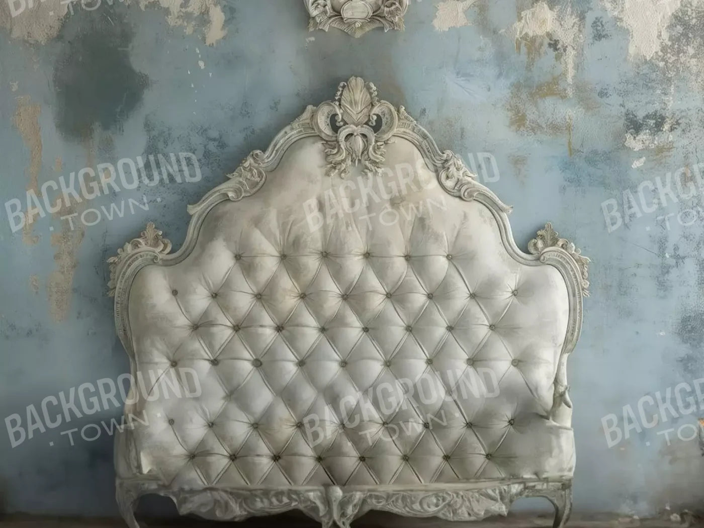 Shabby Chic Bedroom Wall 6’8X5’ Fleece (80 X 60 Inch) Backdrop