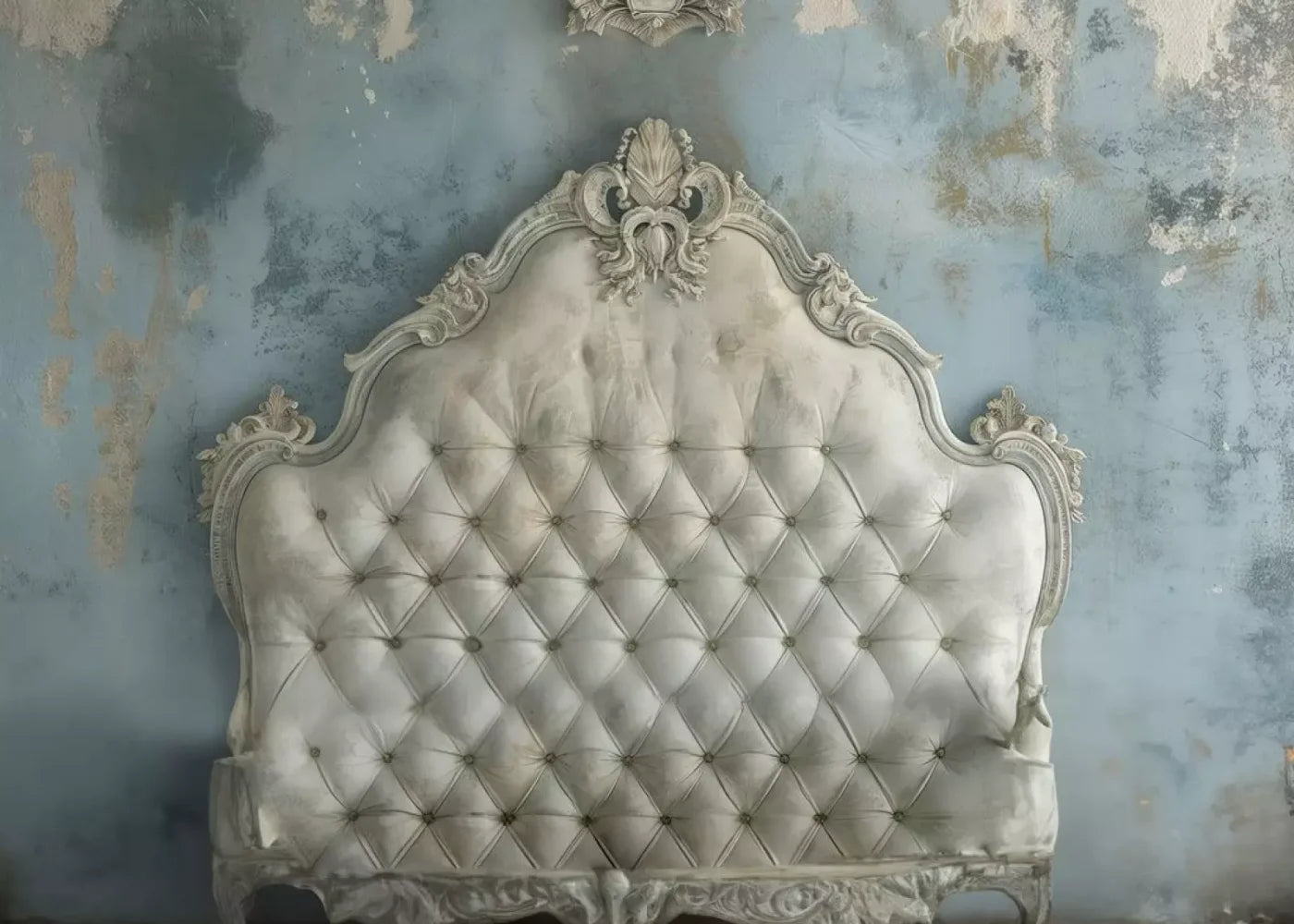 Shabby Chic Bedroom Wall 7’X5’ Ultracloth (84 X 60 Inch) Backdrop