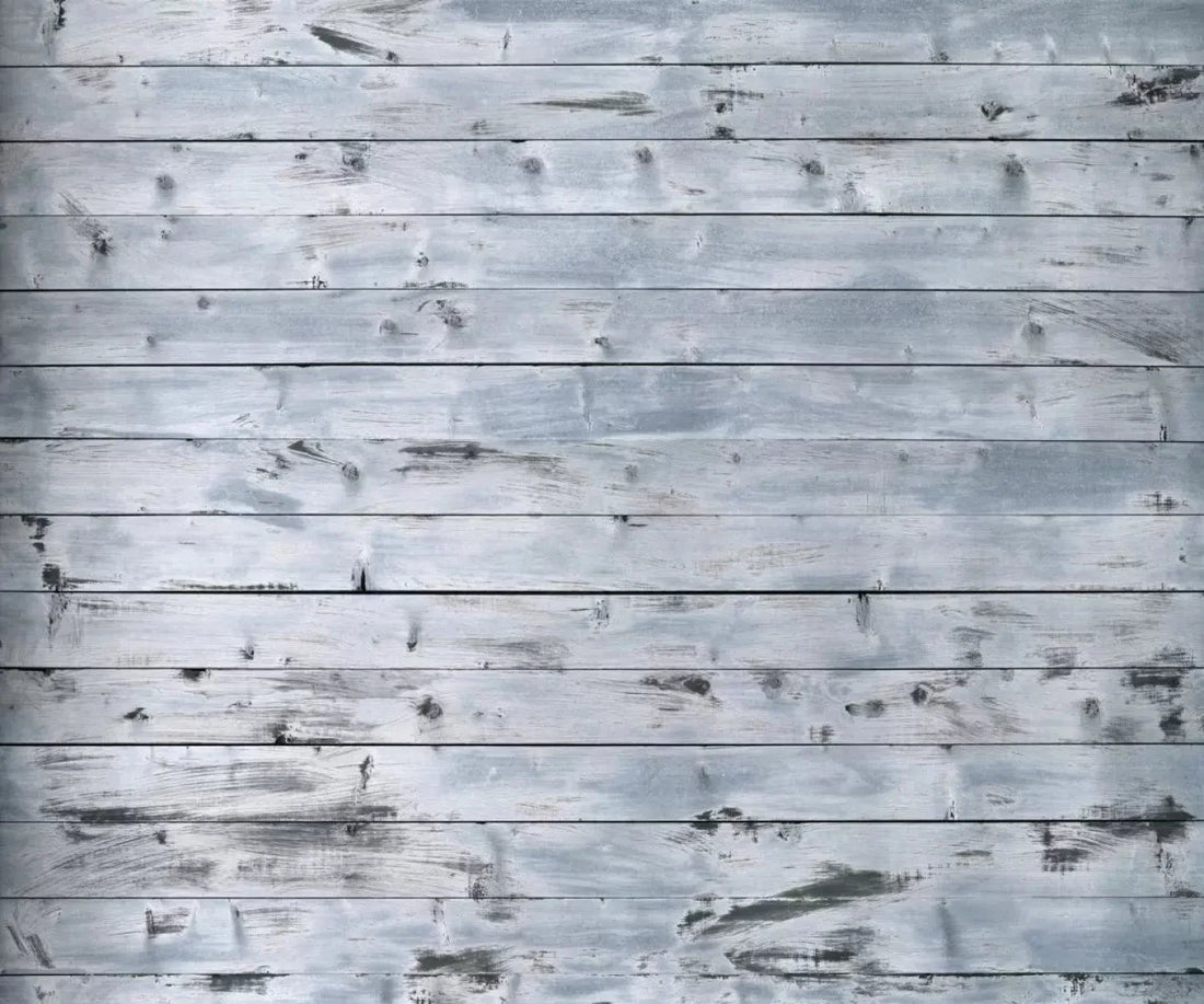 Shabby Chic Blue 5X42 Fleece ( 60 X 50 Inch ) Backdrop