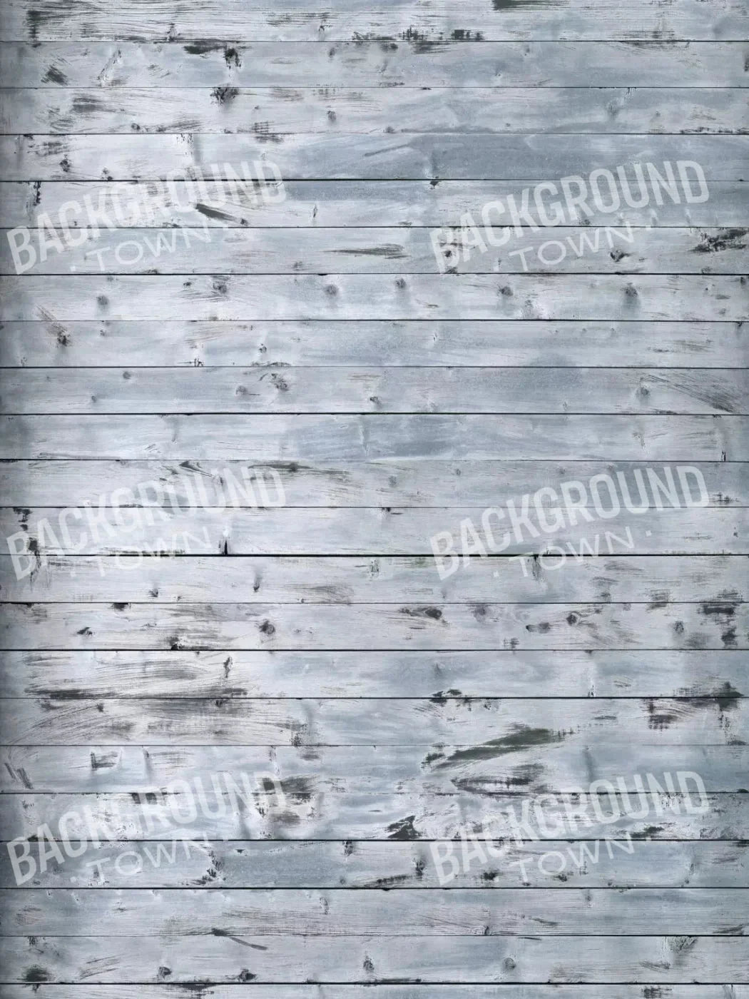 Shabby Chic Blue Rubbermat Floor 8X10 ( 96 X 120 Inch )