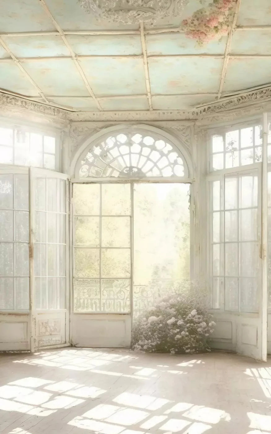 Shabby Chic Sunroom Ii 9X14 Ultracloth ( 108 X 168 Inch ) Backdrop