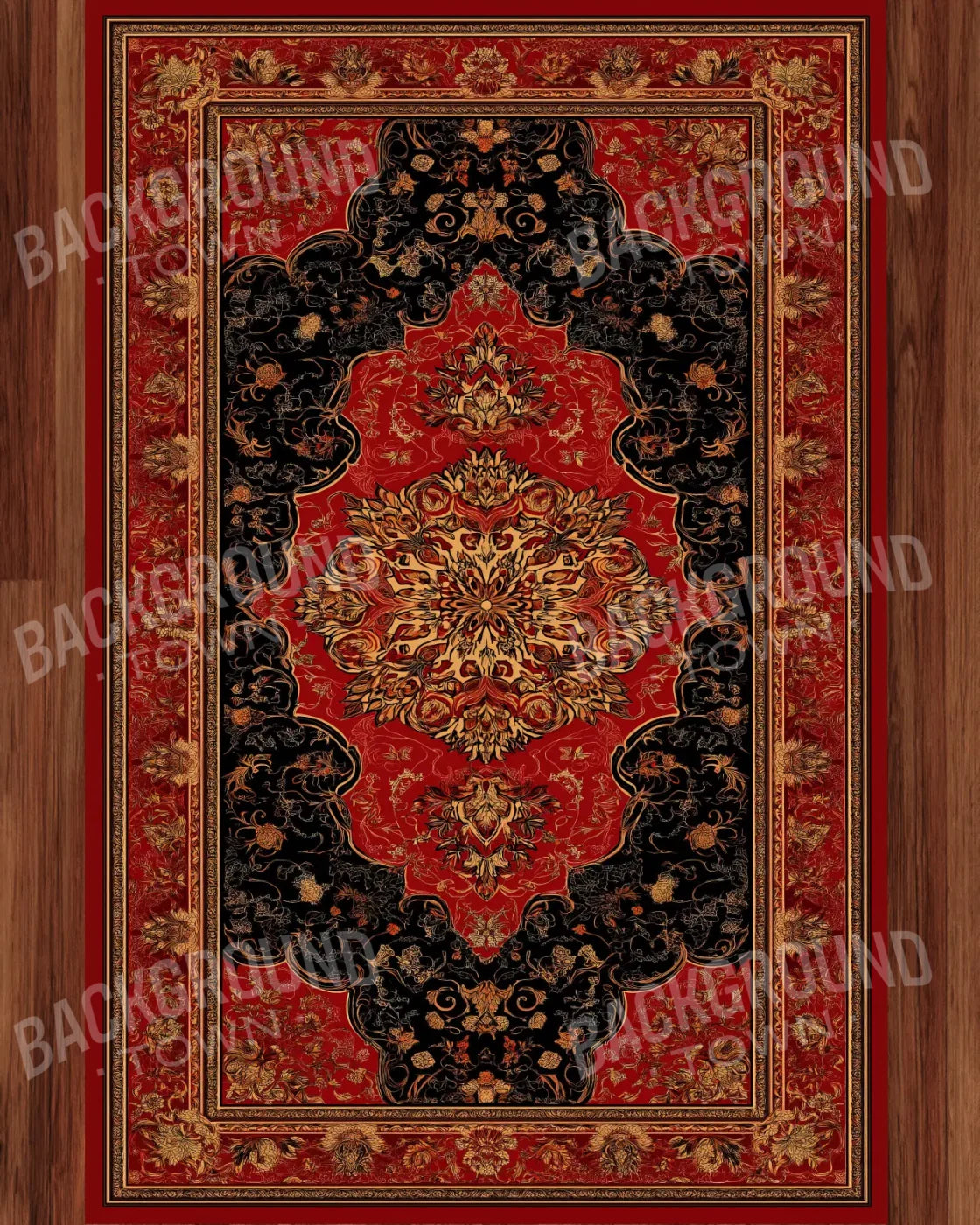 Red Black Brown Backdrop for Photography