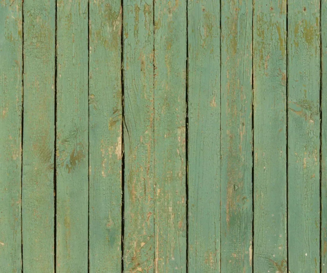 Shamrock Wood Planks 5X42 Fleece ( 60 X 50 Inch ) Backdrop