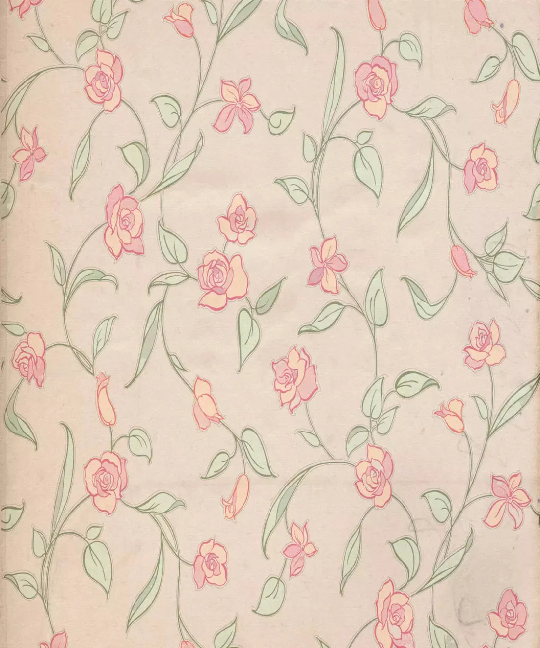 Pink Floral Backdrop for Photography