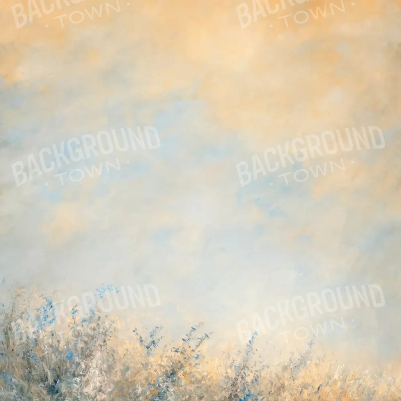 Sherbert Skies 8’x8’ Fleece (96 x 96 inch) Backdrop