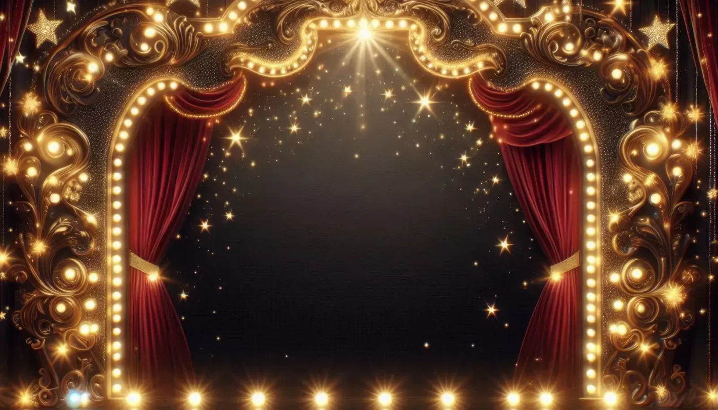 Show Time 14’X8’ Ultracloth (168 X 96 Inch) Backdrop