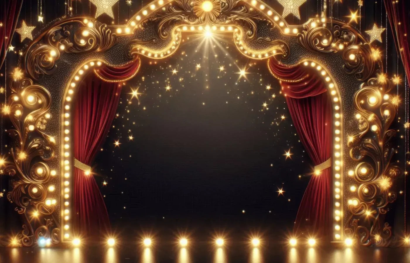 Show Time 14’X9’ Ultracloth (168 X 108 Inch) Backdrop