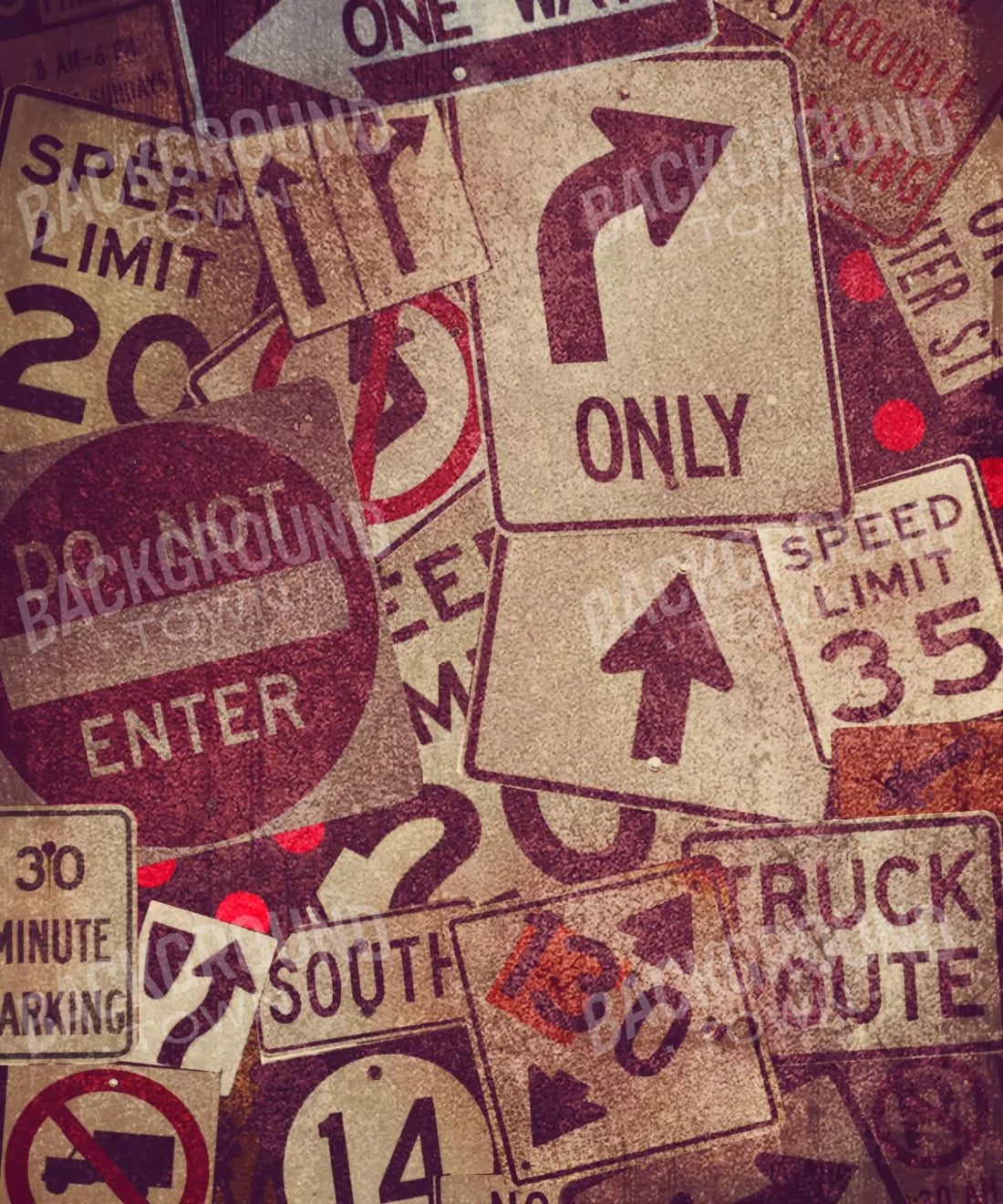 Beige Urban Grunge Backdrop for Photography