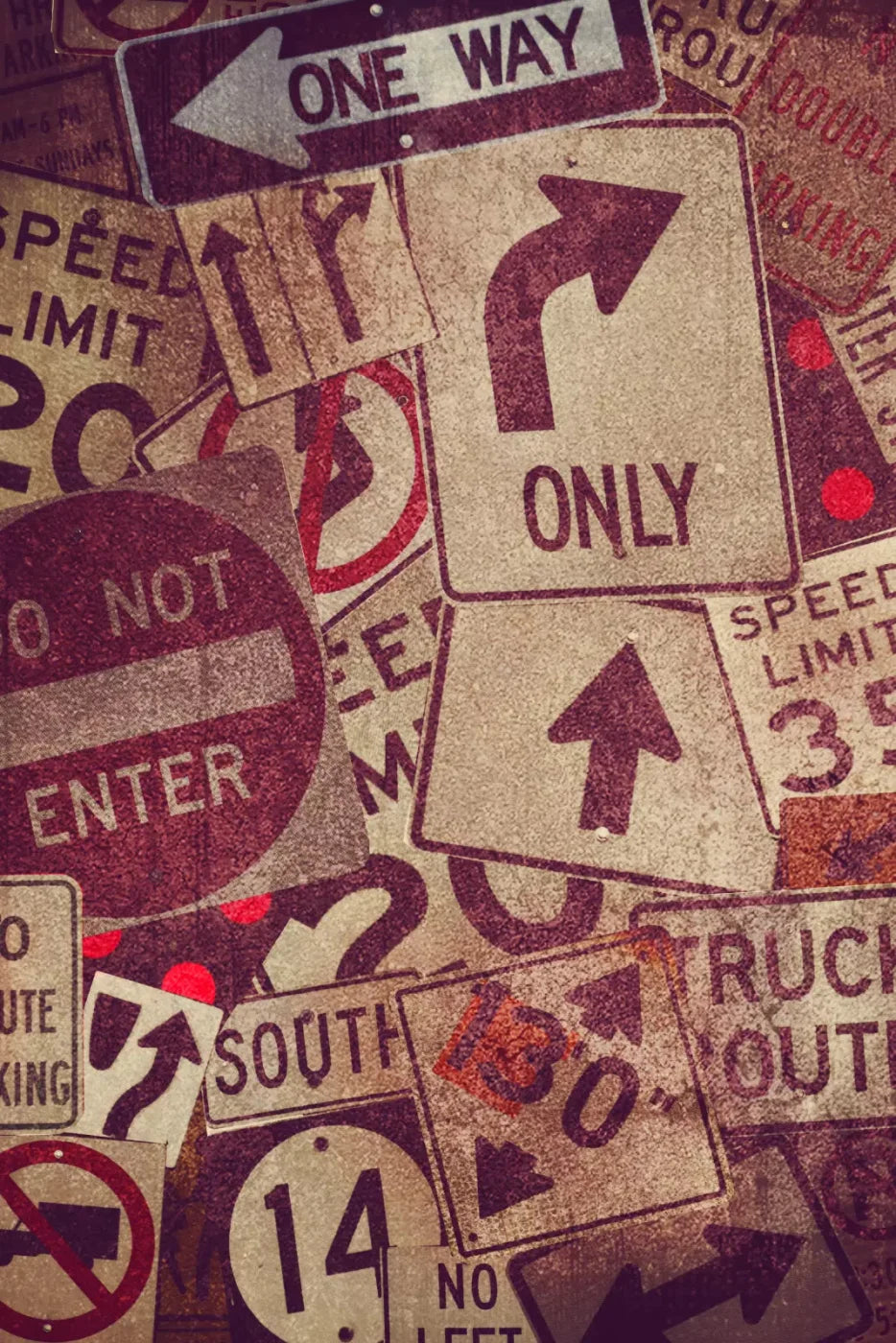 Signs 5X8 Ultracloth ( 60 X 96 Inch ) Backdrop