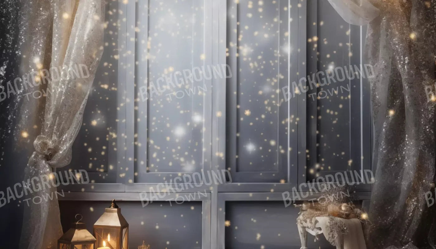 Silver And Gold Studio 1 14X8 Ultracloth ( 168 X 96 Inch ) Backdrop