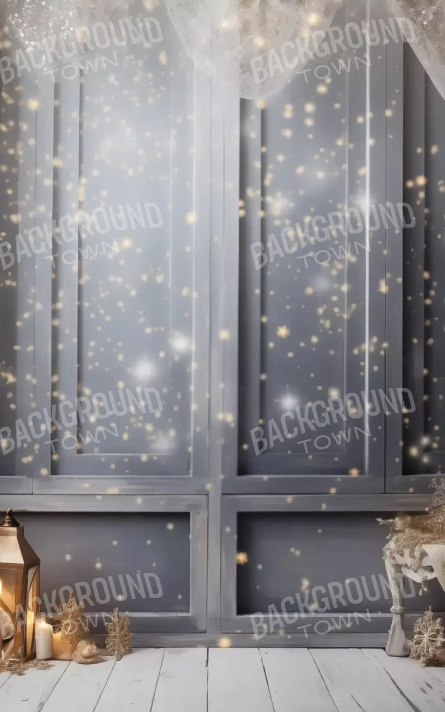Silver And Gold Studio 1 5X8 Ultracloth ( 60 X 96 Inch ) Backdrop