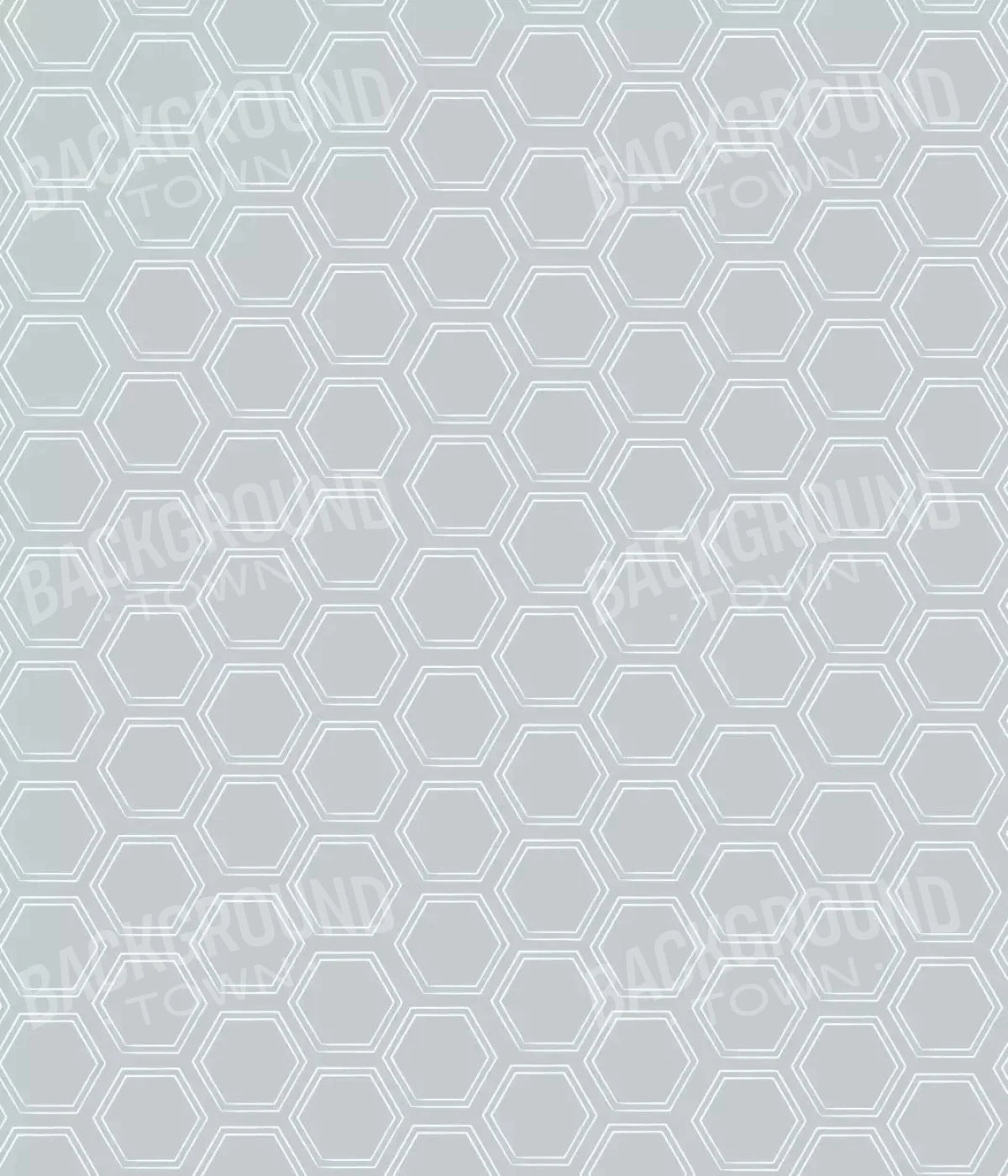 Silver Hex 10X12 Ultracloth ( 120 X 144 Inch ) Backdrop
