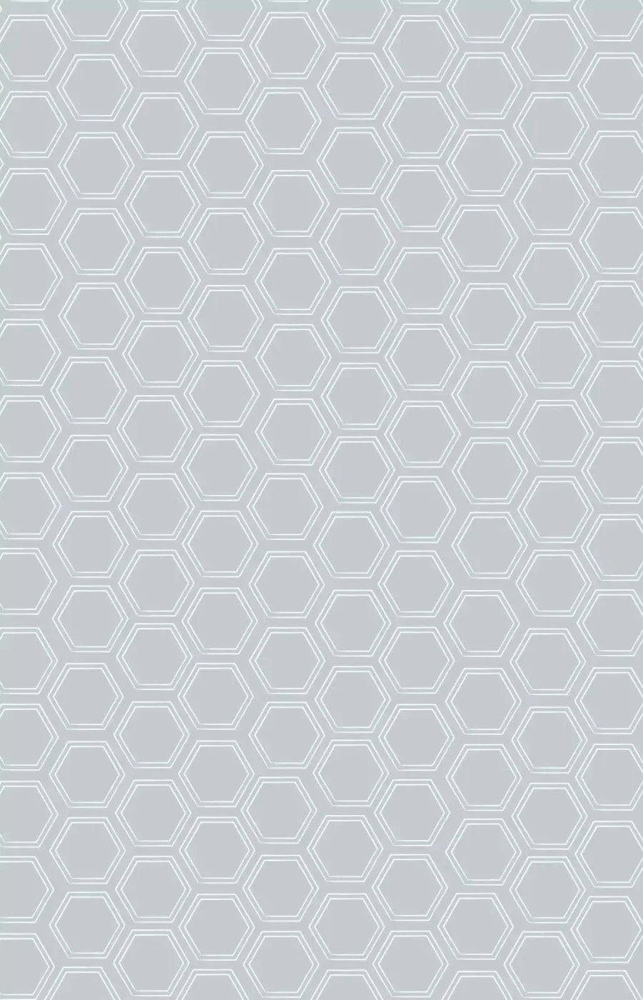 Silver Hex 8X12 Ultracloth ( 96 X 144 Inch ) Backdrop