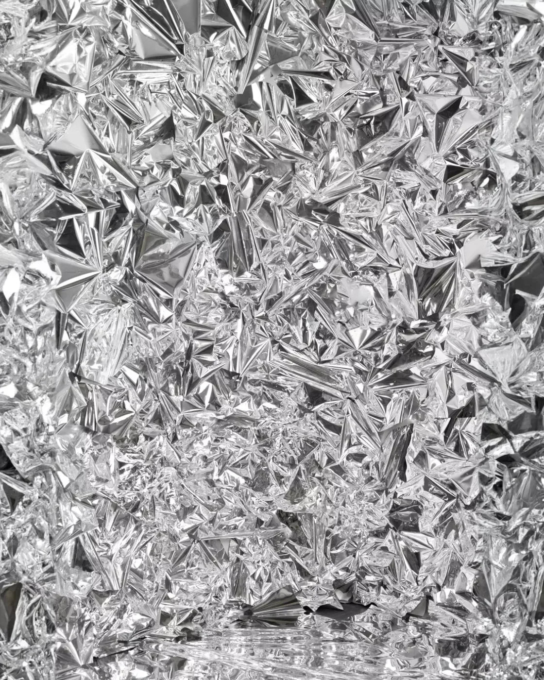 Silver Mylar 8’X10’ Fleece (96 X 120 Inch) Backdrop