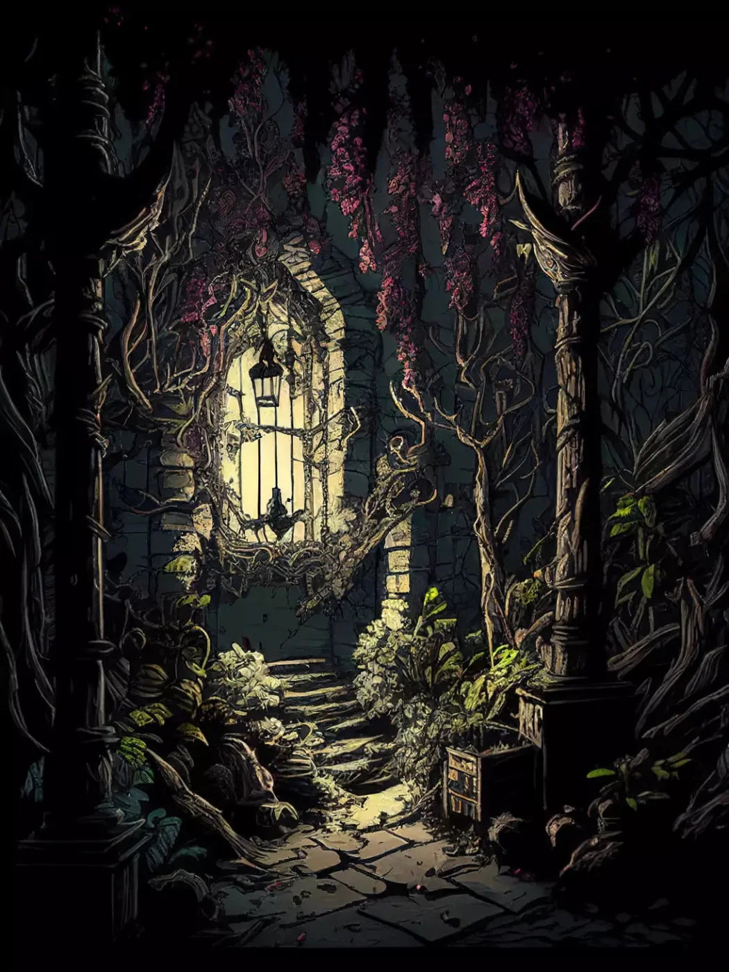 Skooby Dooby 8X10 Fleece ( 96 X 120 Inch ) Backdrop