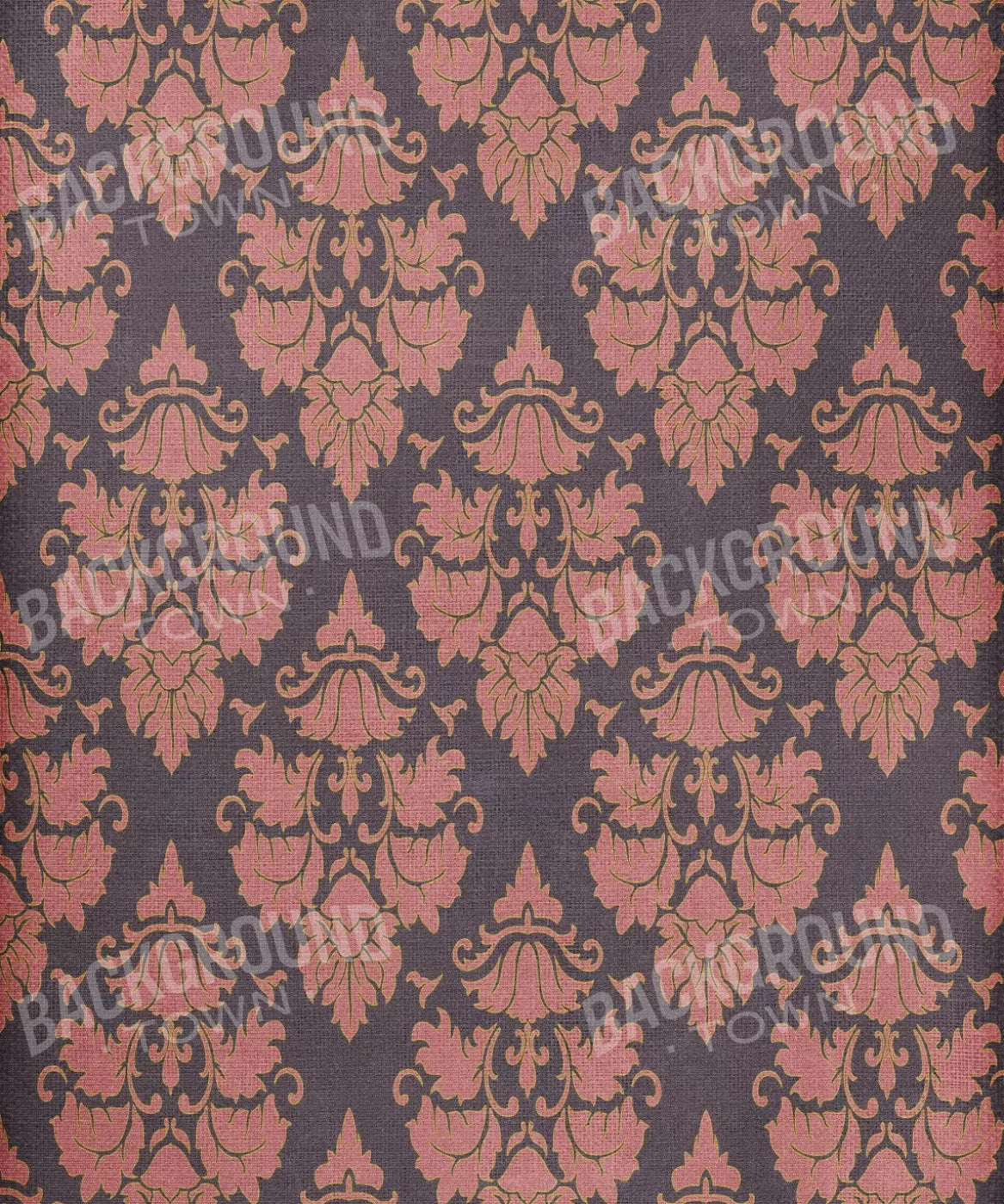 Brown Damask Backdrop for Photography