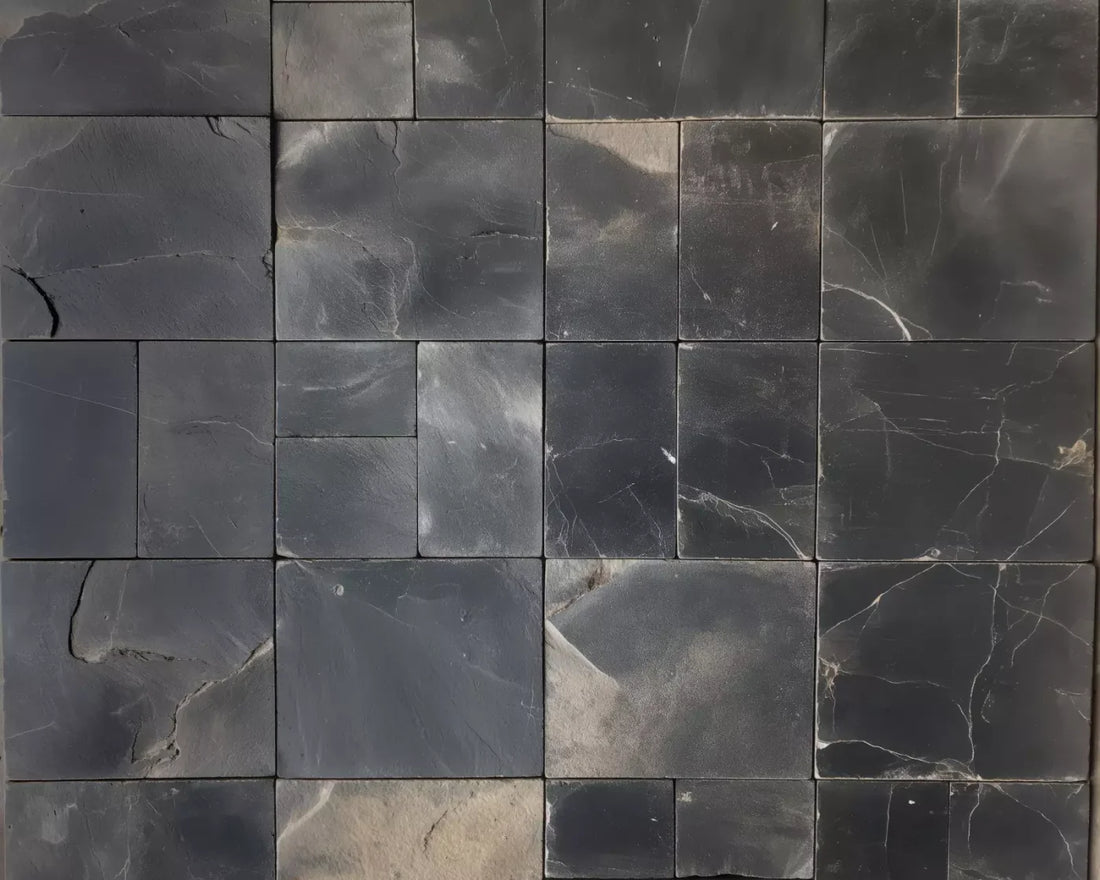 Slate Tile 5’X4’ Rubbermat Floor (60 X 48 Inch) Backdrop